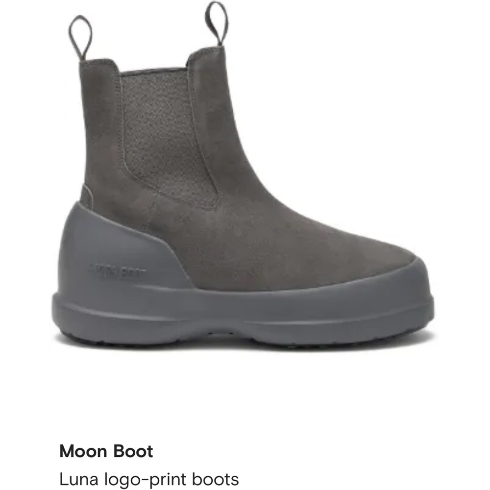 Moon Boot Charcoal Luna Boots
Like NEW!! Worn once US 7 | 39 EU